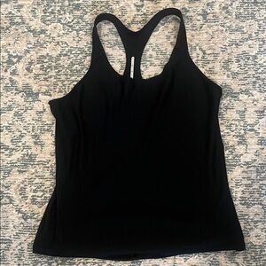 Black Women's Racerback mesh Tank Top - Brand Unspecified